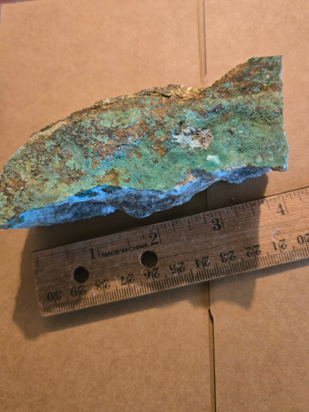 Wroewolfeite specimen