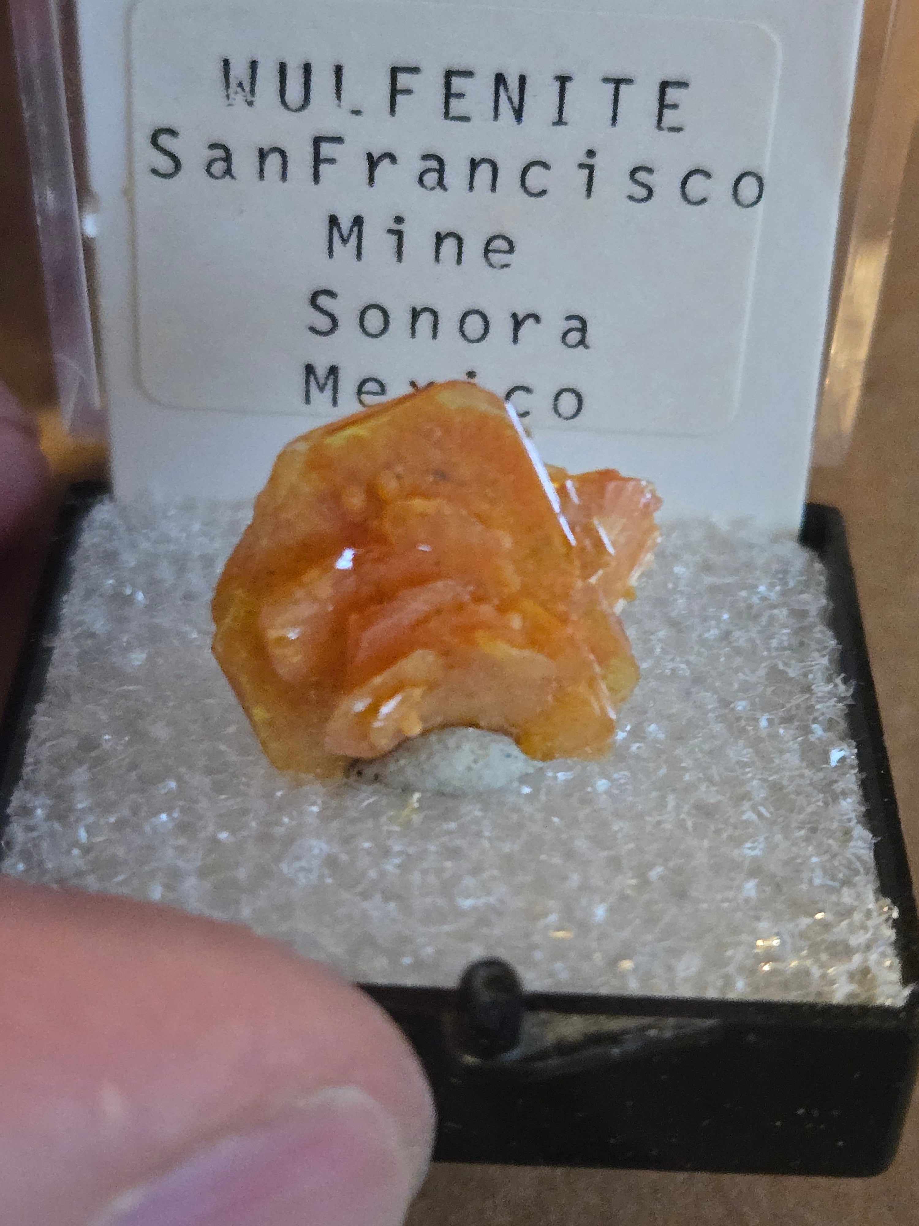Wulfenite