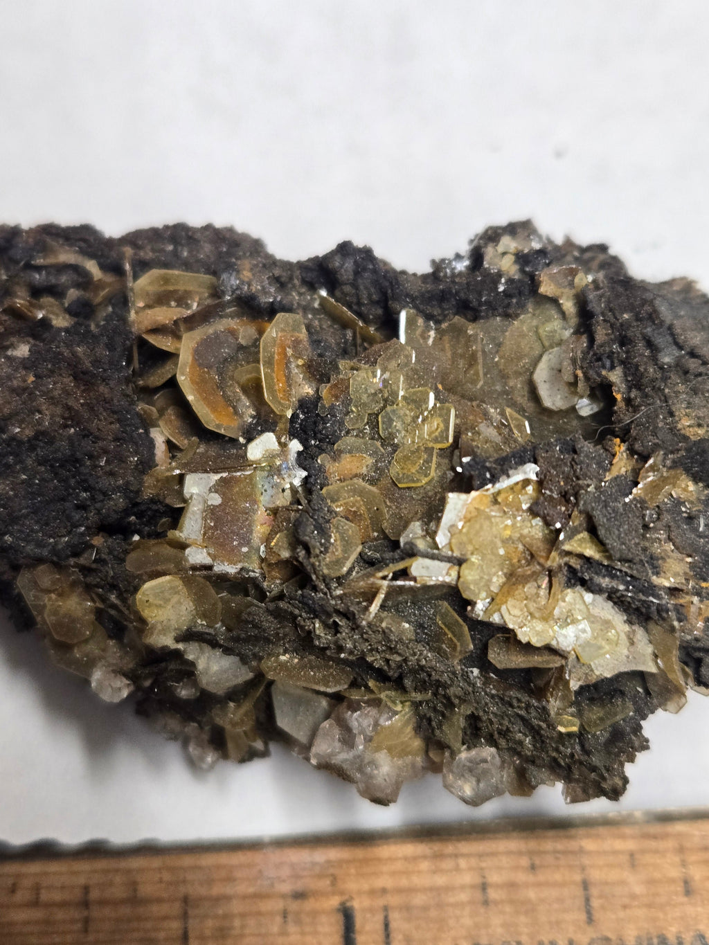 Wulfenite and plattnerite