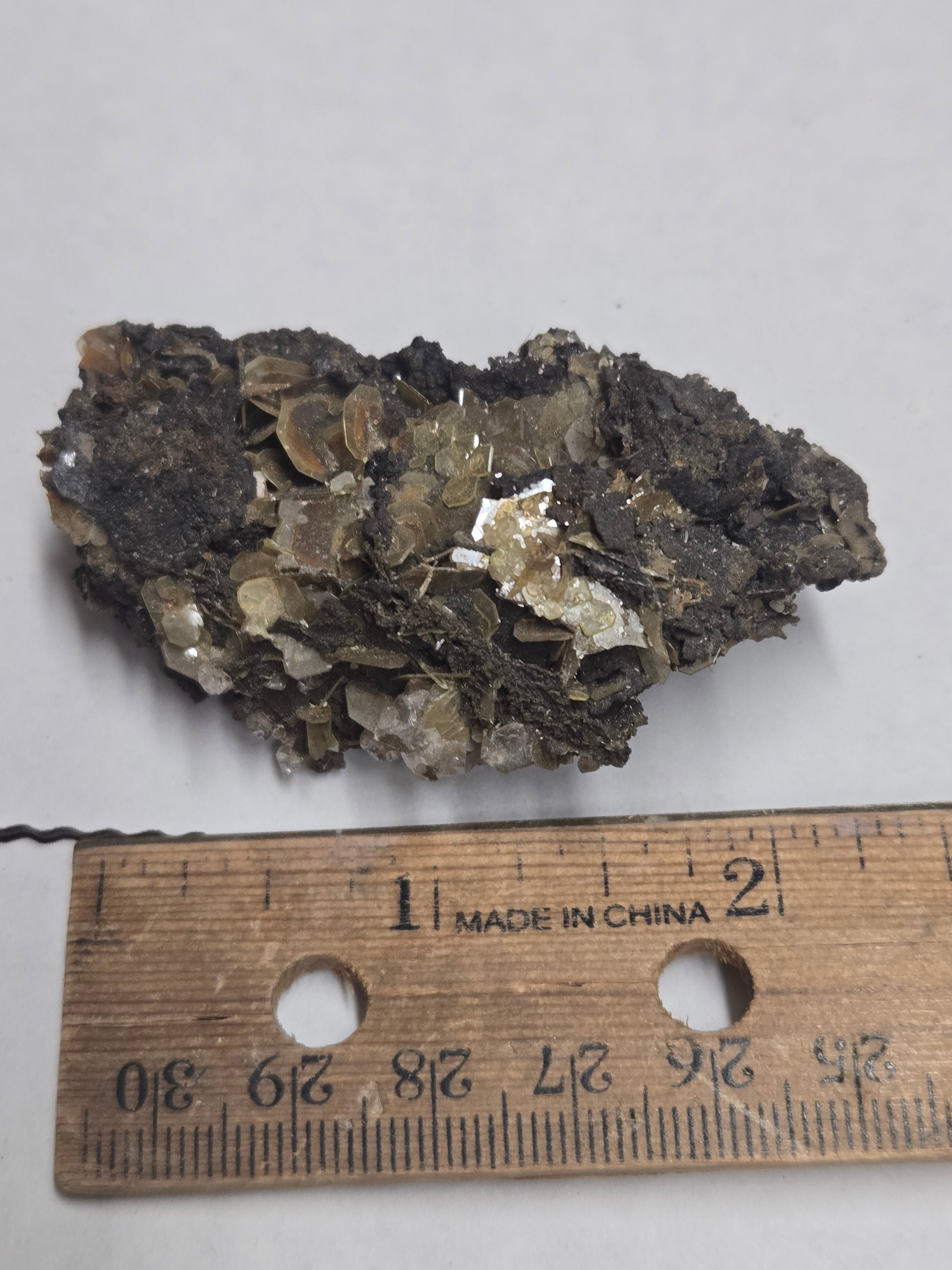 Wulfenite and plattnerite