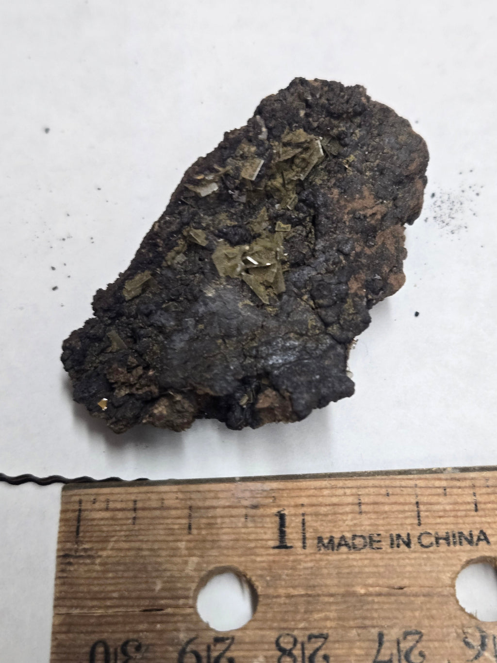 Wulfenite and plattnerite