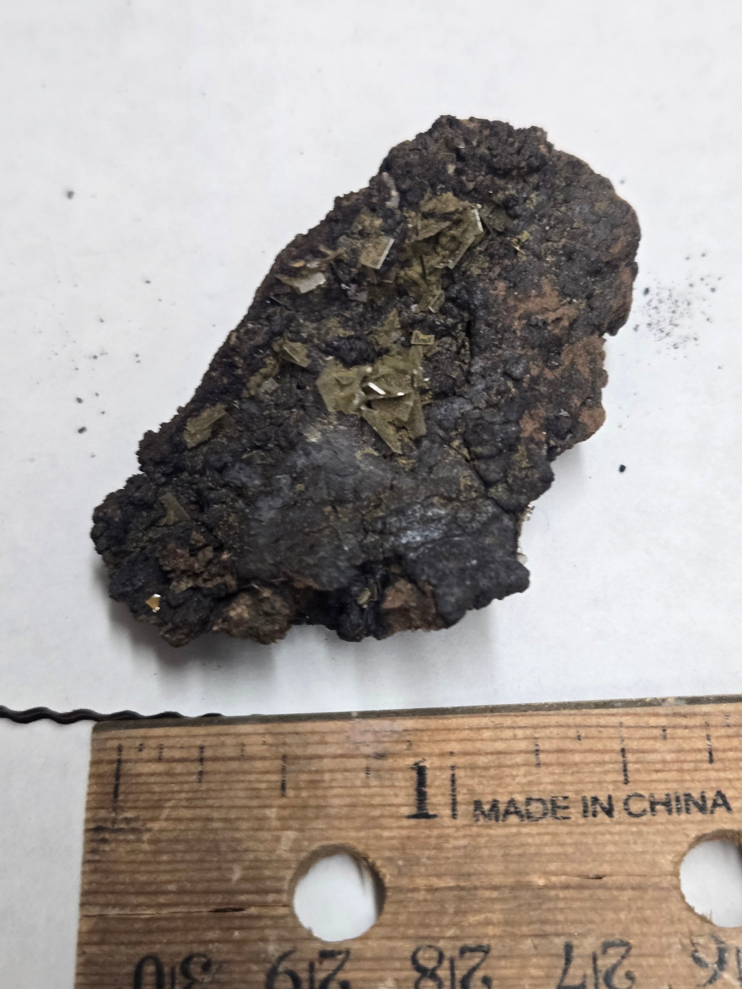 Wulfenite and plattnerite