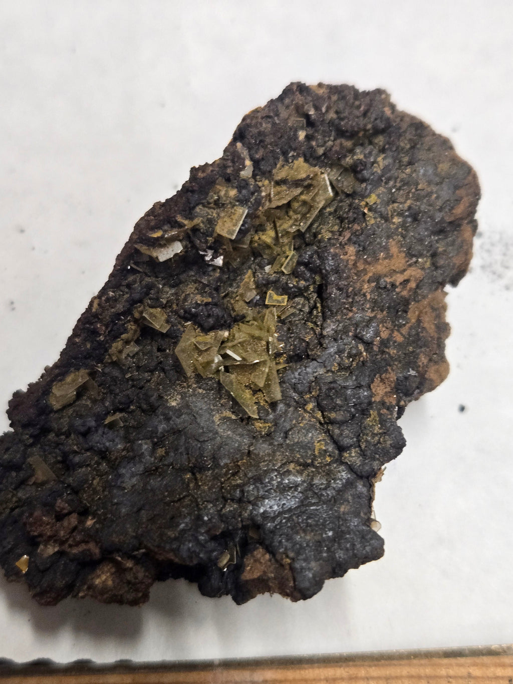 Wulfenite and plattnerite