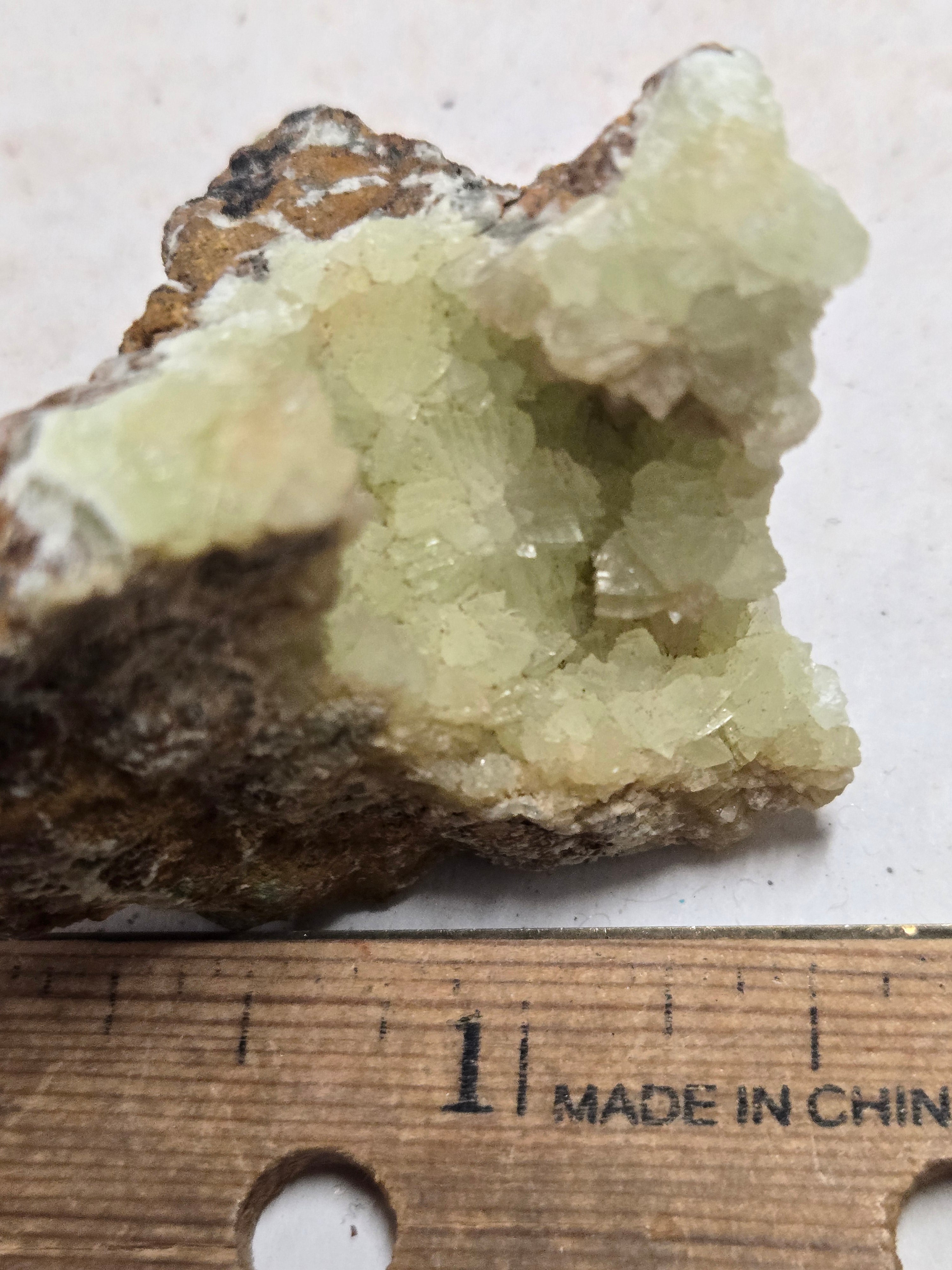 Yellow calcite