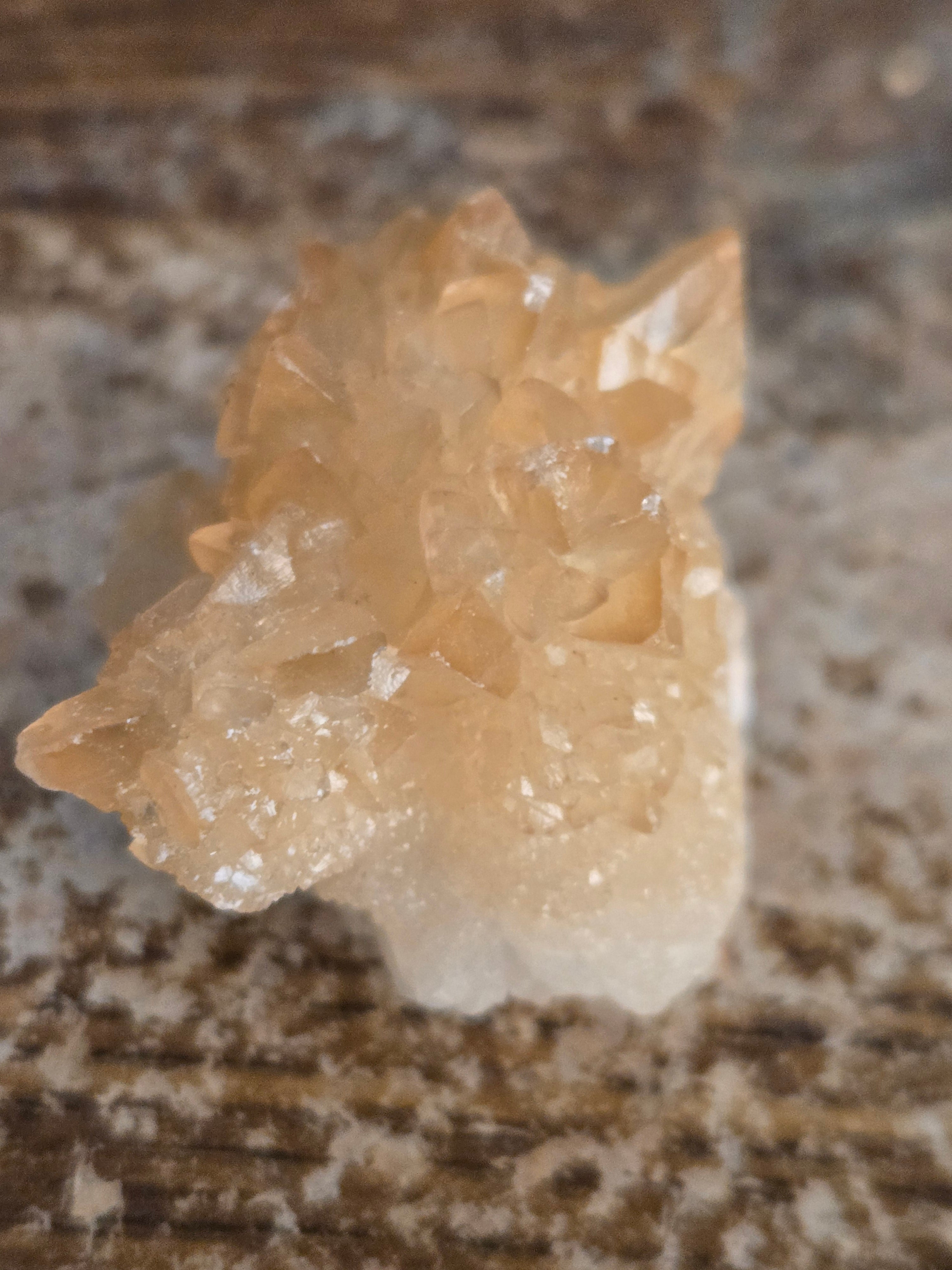 Yellow Calcite specimen
