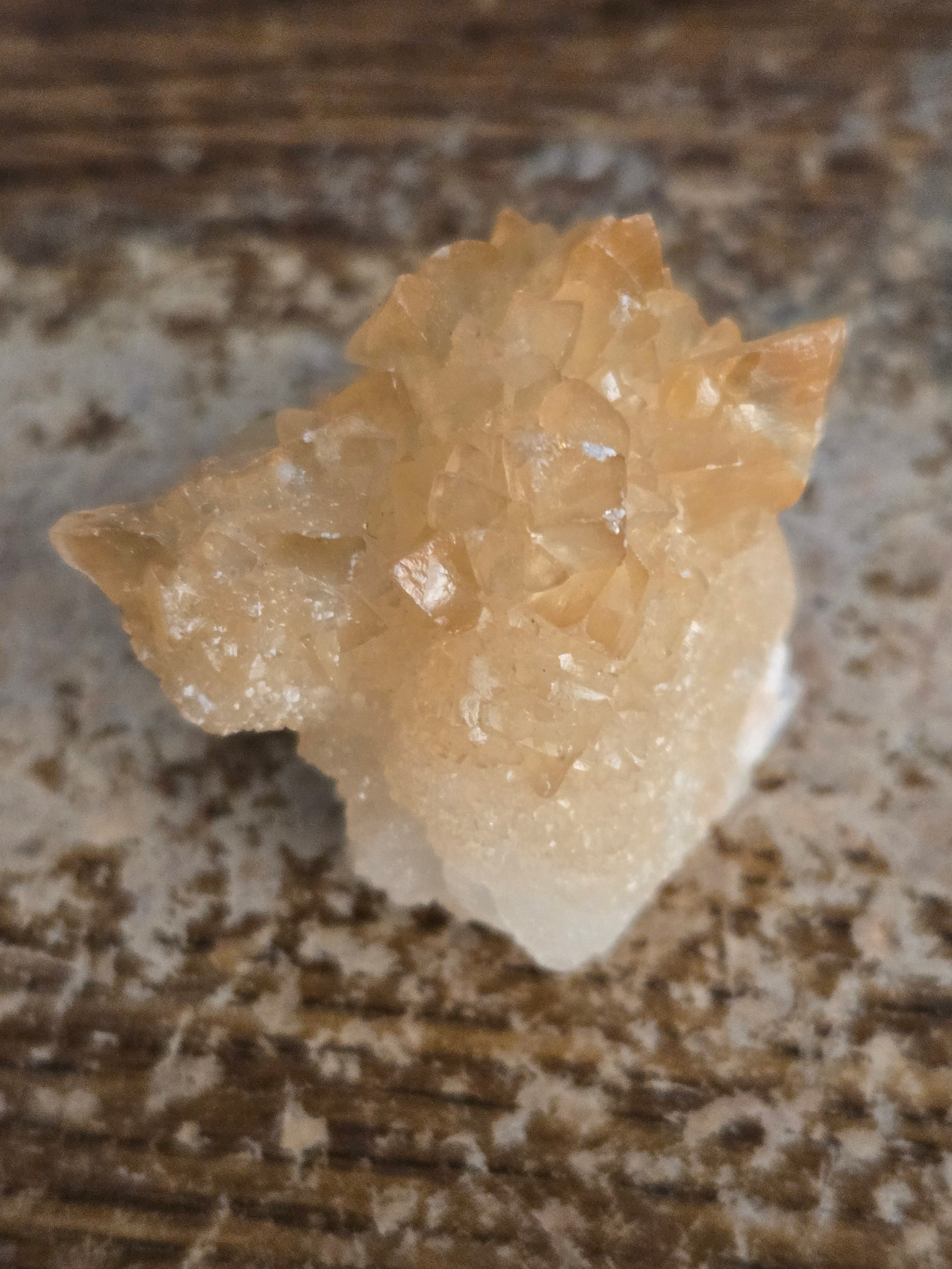 Yellow Calcite specimen