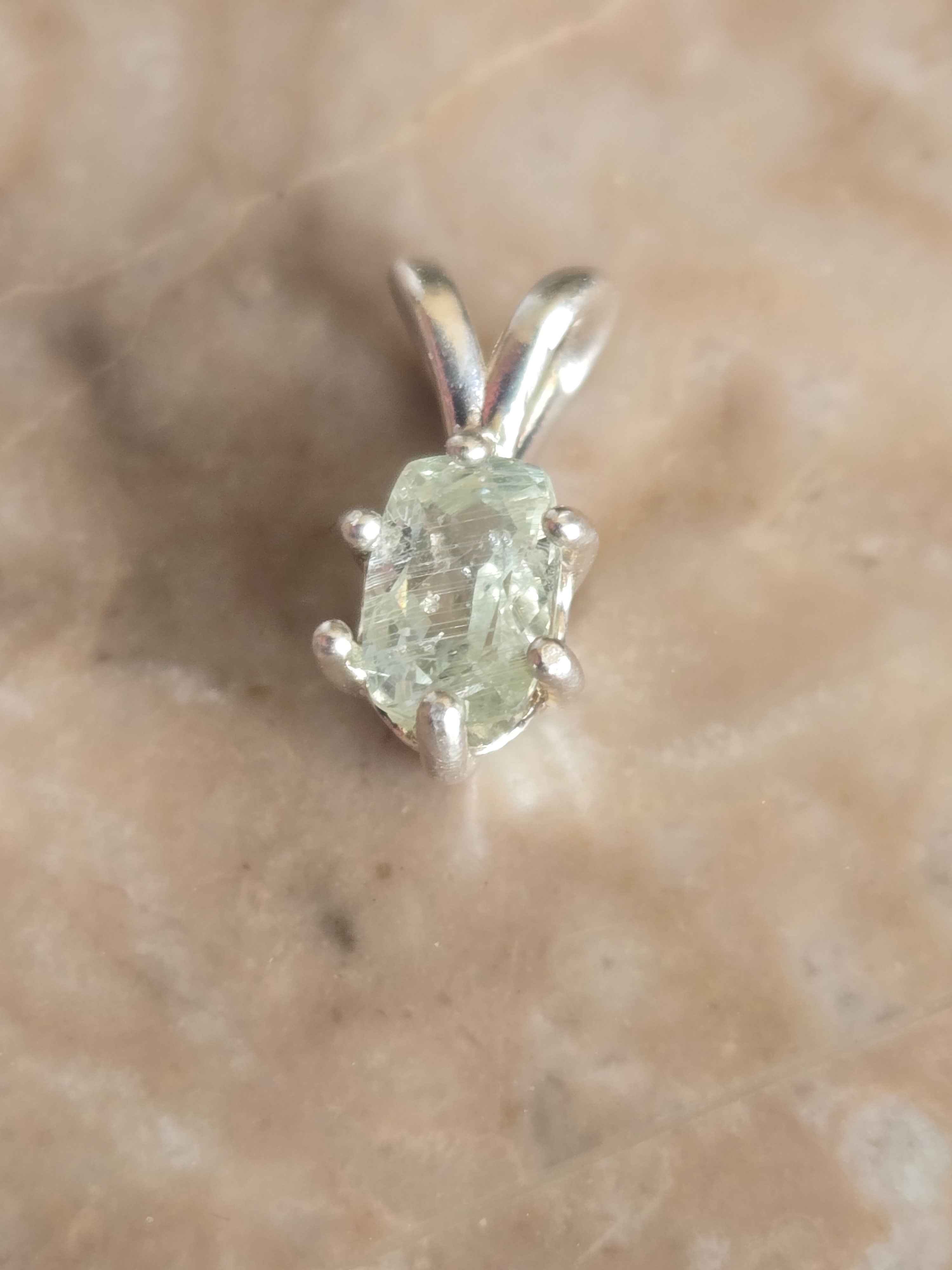 Yellow Sapphire Pendant