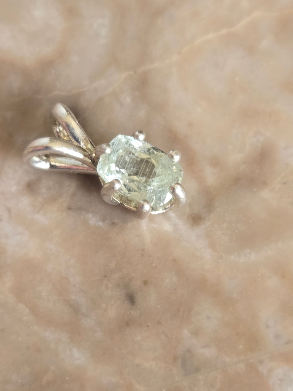 Yellow Sapphire Pendant