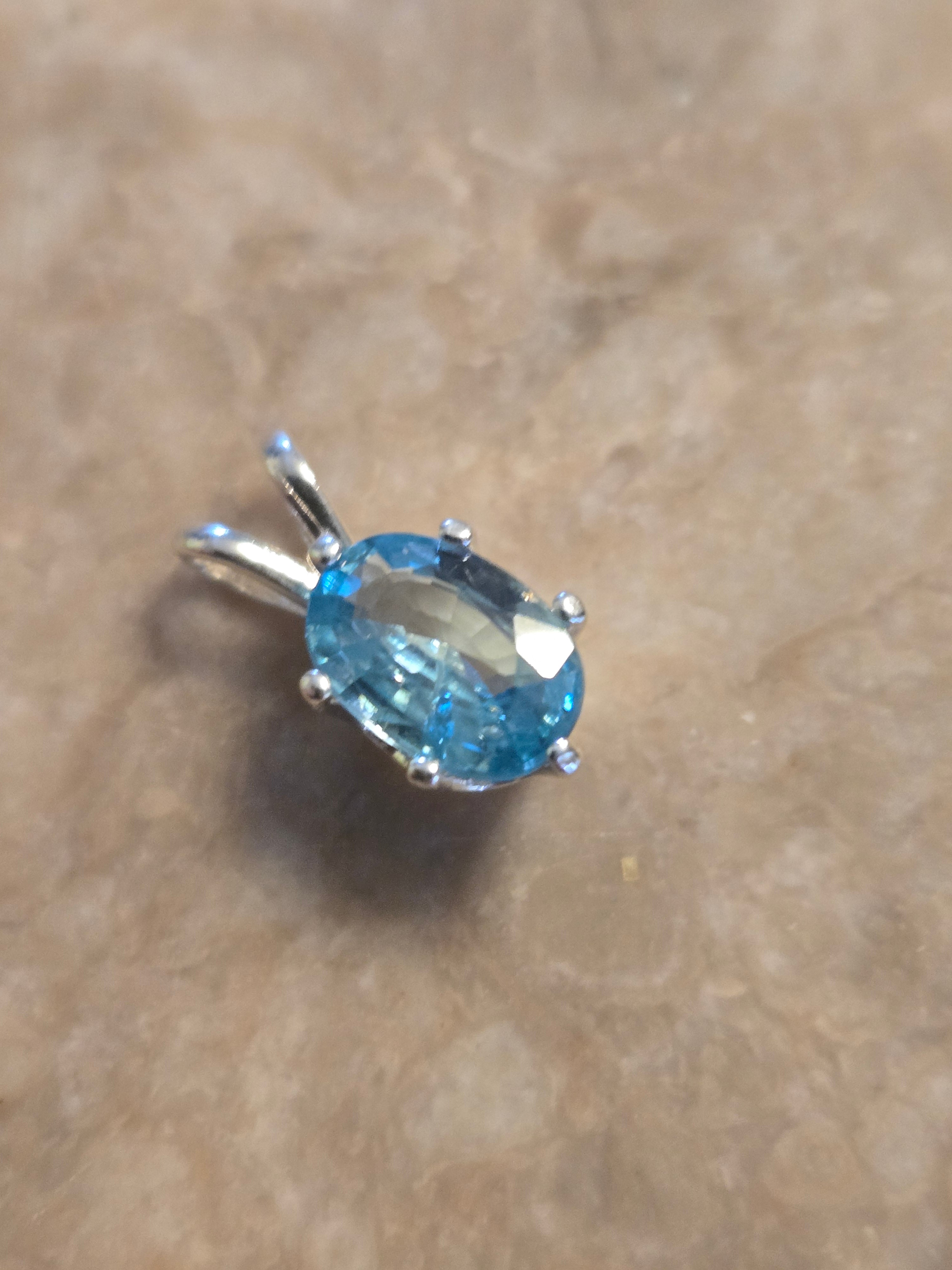 Zircon Cambodia pendant
